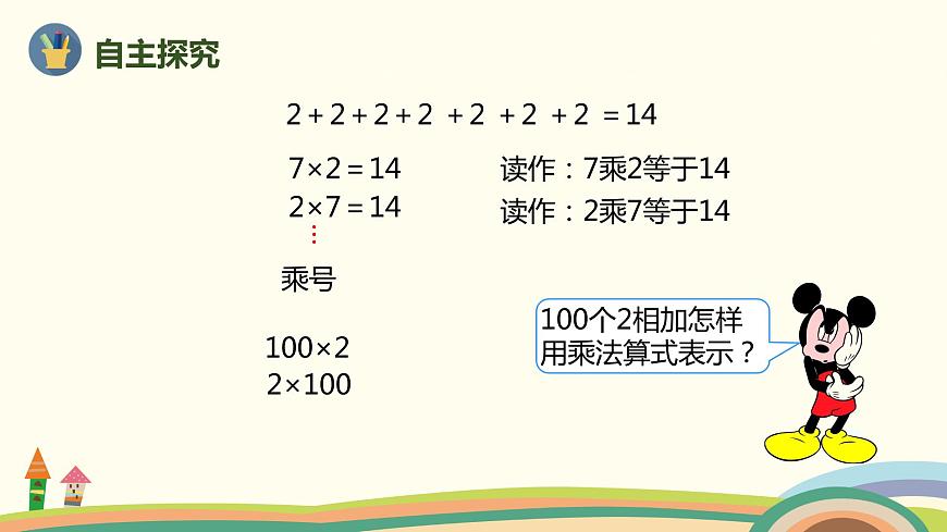 人教版數(shù)學(xué)二年級上冊 4.1《乘法的初步認(rèn)識》PPT課件第6頁