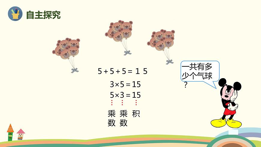 人教版數(shù)學(xué)二年級上冊 4.1《乘法的初步認(rèn)識》PPT課件第7頁
