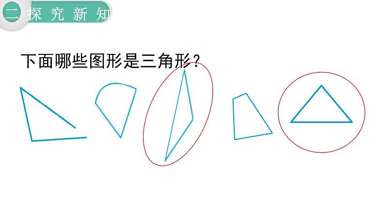 人教版四年级小学数学下册课件第5单元第1课时 三角形的特性07