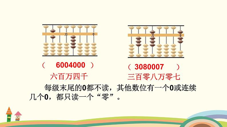 苏教版数学四年级下册 2.2《 认识含有万级和个级的数》PPT课件06