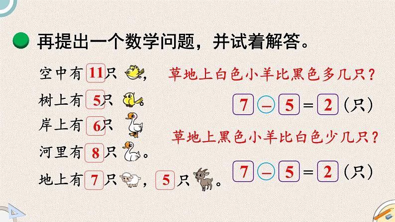 北师版数学一年级下册 1.6《美丽的田园》PPT课件08