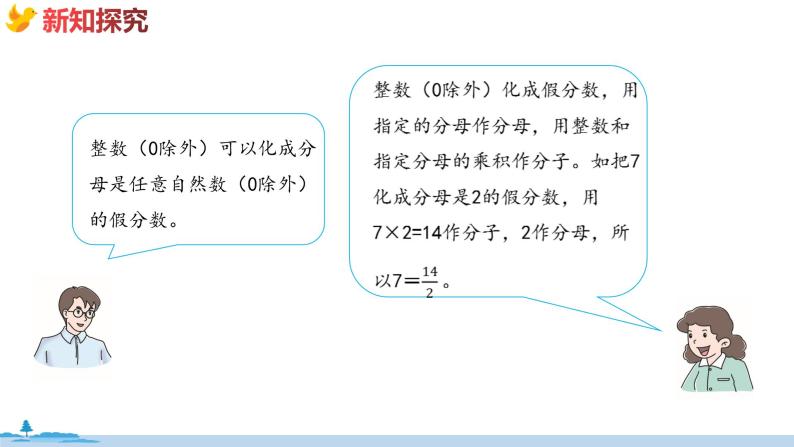 冀教版数学五年级下册 2.2《  假分数与带分数互化》PPT课件08