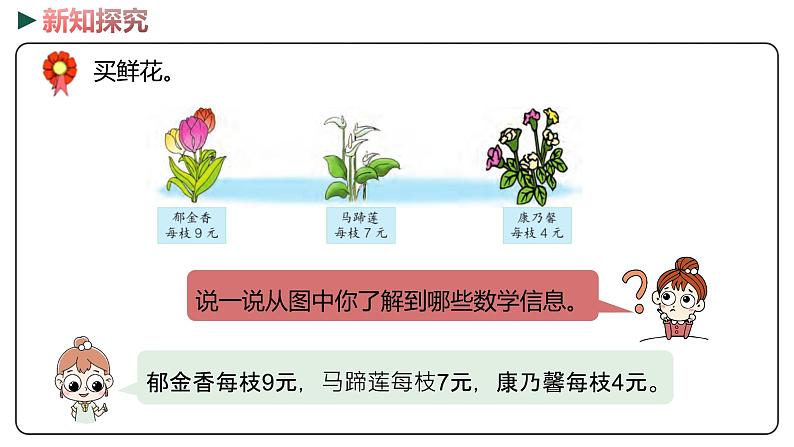 冀教版数学二年级下册 2.4《有余数除法的简单应用》PPT课件04