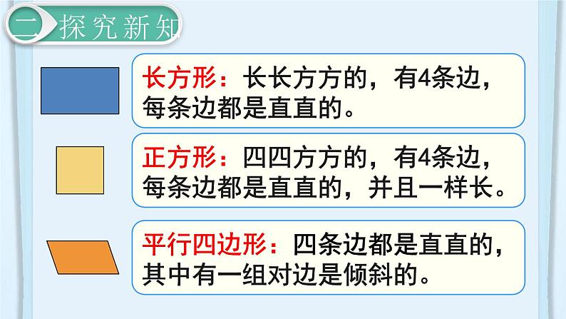最新人教部编版一年级数学下册《第1单元 认识图形(二)【全单元】》课件08