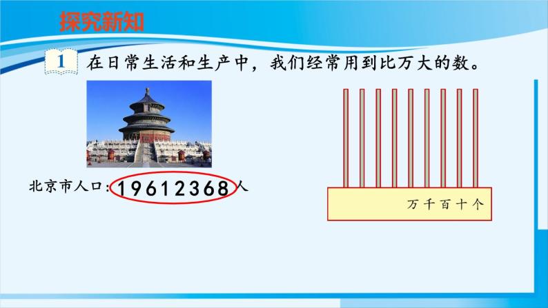 人教版四年级数学上册 1大数的认识 第1课时 亿以内数的认识 课件04