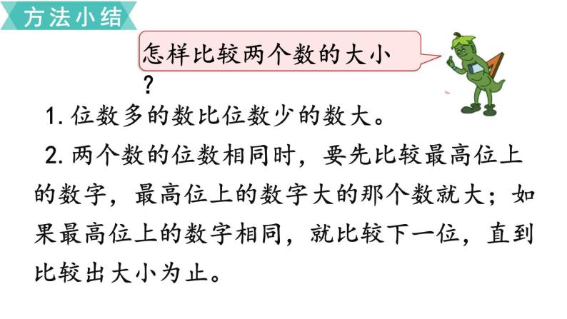 小学数学苏教版二年级下册第4单元  第7课时  万以内数的大小比较 PPT课件08