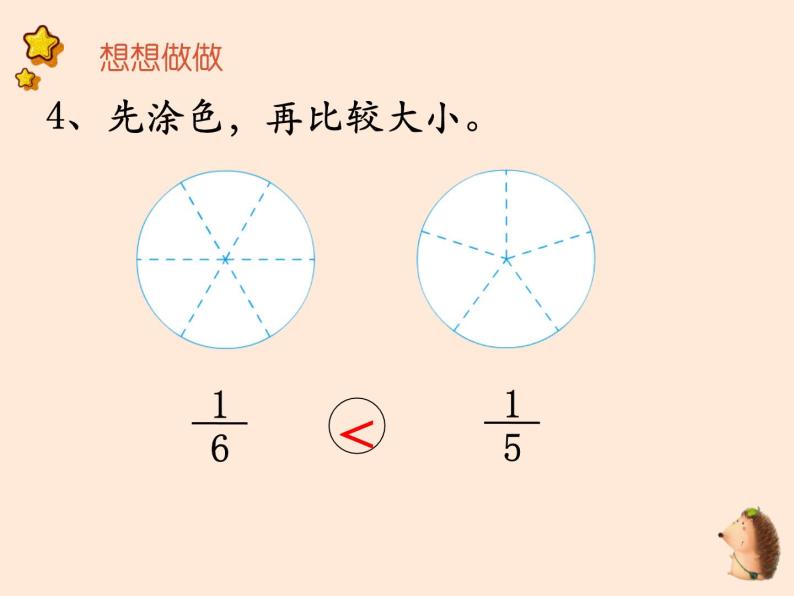 小学数学苏教版三年级上册七分数的初步认识一评课课件ppt