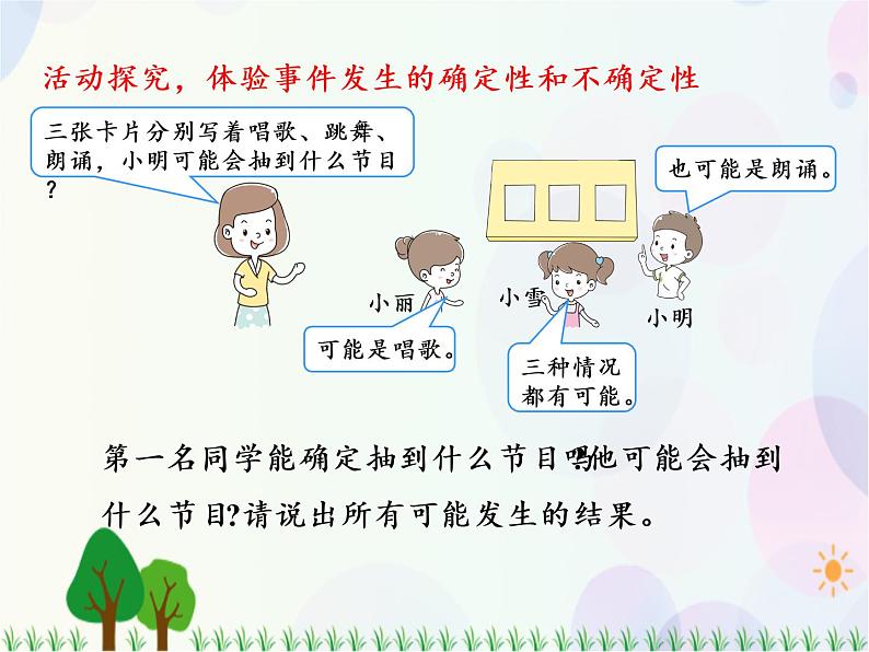 人教版数学五年级上册 第4单元 可能性 第1课时 可能性(1) 精品课件04
