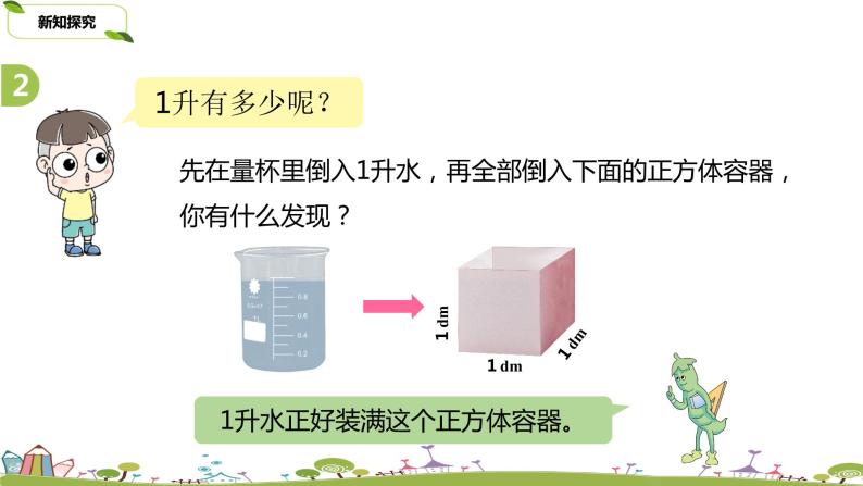 苏教版四年级上册一 升和毫升教案配套课件ppt