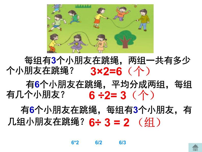 【沪教版(2021秋)】二年级数学上册 4.7 看图编乘、除法问题 课件PPT06