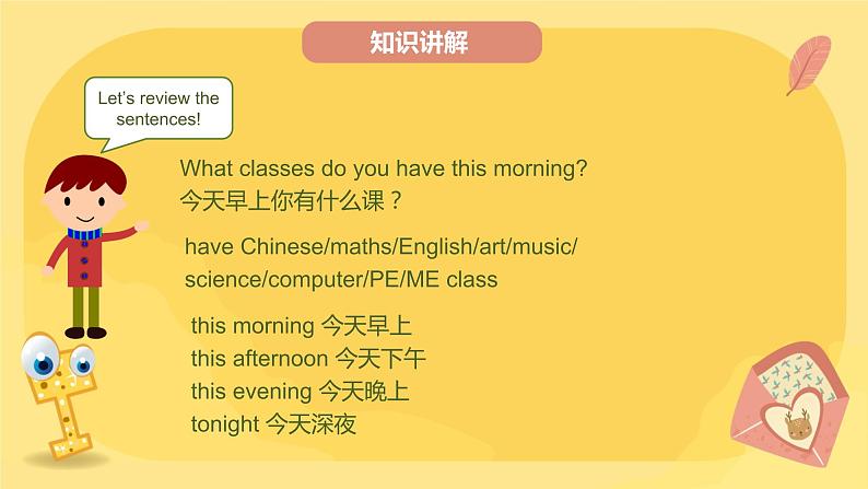 五年级下册英语课件-Lesson 8 What day is it today?Lesson 4 课堂小结第5页