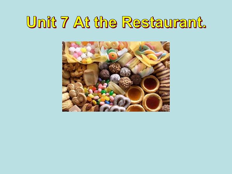 北师大版(一起)三年级英语下册Unit 7 At the restaurant. 课件101