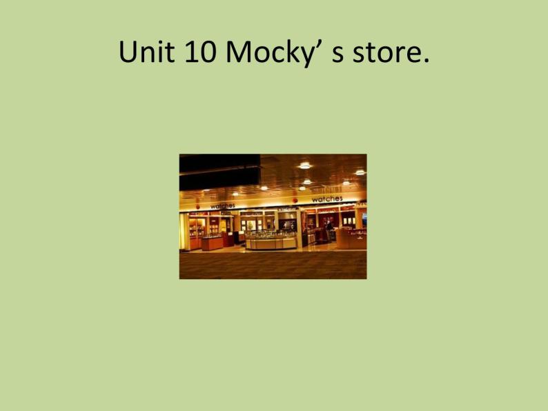 北师大版（一起）三年级英语下册Unit 10 Mocky's store. 课件201