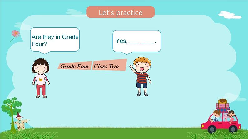 科普版四年级英语下册 Lesson 3-1 They are in Class Three课件PPT第7页
