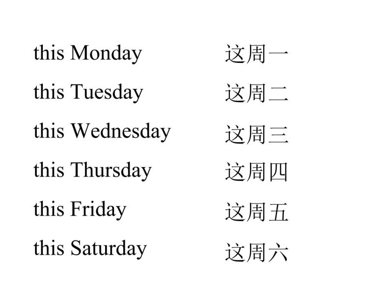 重大版英语六年级上册Unit 5《Our holiday plans》Lesson2课件07