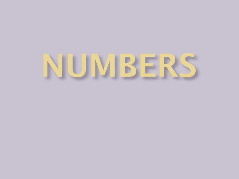 一年级上册英语Unit 4 Numbers_课件-人教新起点版01