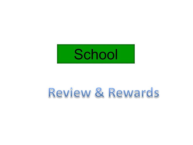 一年级上册英语Unit 1 School_Review ＆ Rewards_课件-人教新起点版01