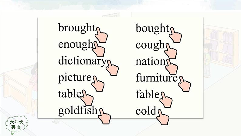【人教新起点】六年级上册英语(精选)课件(内嵌素材)-Revision 2 第二课时06