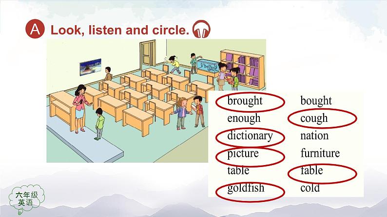 【人教新起点】六年级上册英语(精选)课件(内嵌素材)-Revision 2 第二课时07