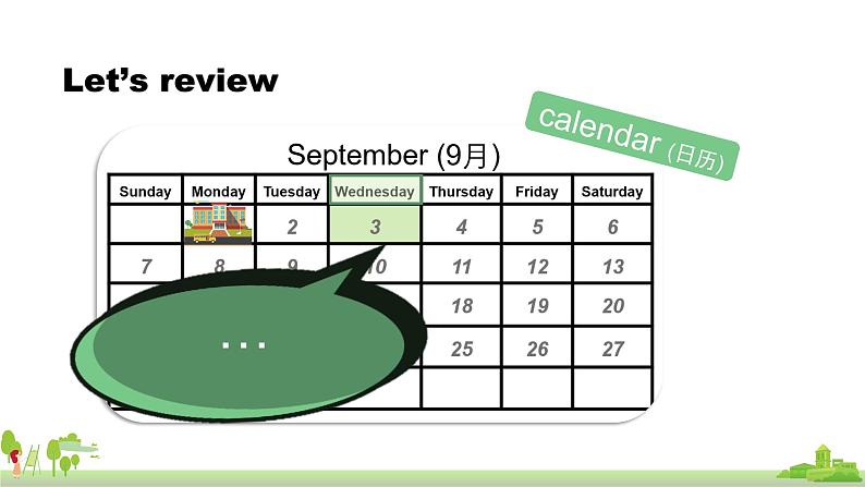 北京版英语三年级上册 UNIT ONE SEPTEMBER 10TH IS TEACHERS' DAY (2) PPT课件06