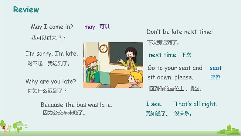科普版英语五年级上册 Lesson 6 PPT课件05
