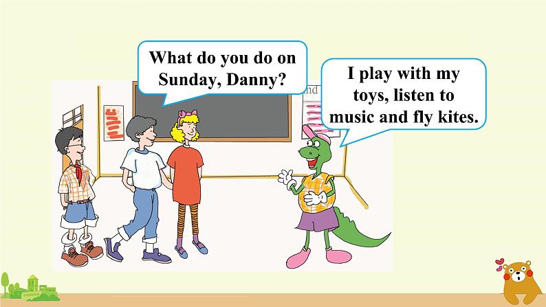 冀教英语四年级上册 Unit 2  Again, please! PPT课件+素材08