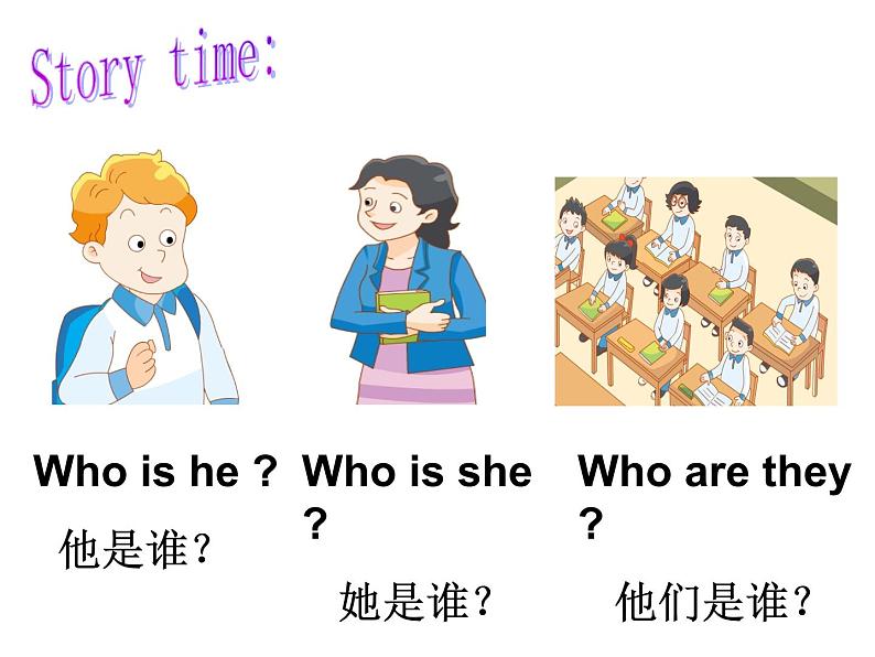 新版译林三年级上册3AUnit1-Hello(3课时) 练习课件PPT第5页