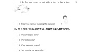 小学英语北京版六年级上册Lesson 6巩固练习