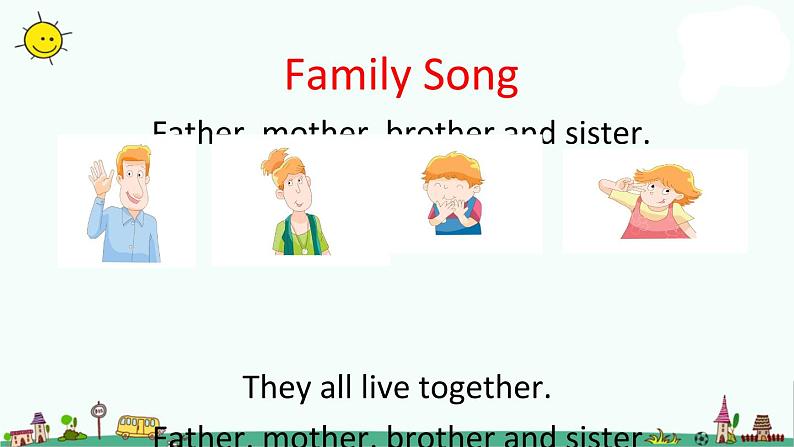 译林版三上英语3a unit 4 my family复习课课件PPT第6页
