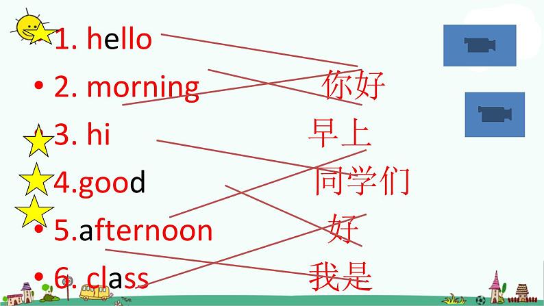 译林版三年级上册3A期中复习学案课件PPT第6页
