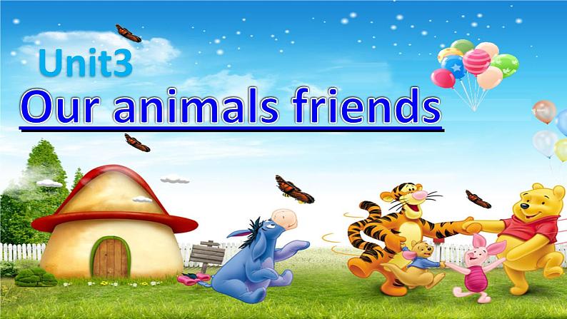 译林版五上英语U3 Our animal friends课件PPT第1页