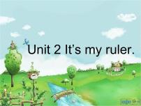 英语外研版 (一年级起点)Unit 2 It's my ruler教课内容课件ppt