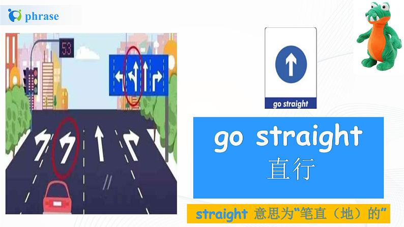 冀教英语四年级上Unit3 Let's Go! lesson15 In the city 课件+教案+练习08