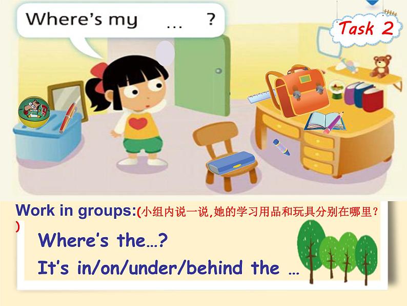 译林版三年级英语上册Project 2 A puppet show Part A, B, C & D(3)课件05
