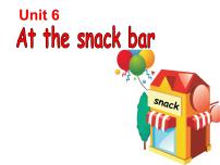 小学英语新版-牛津译林版四年级上册Unit 6 At the snack bar图文课件ppt