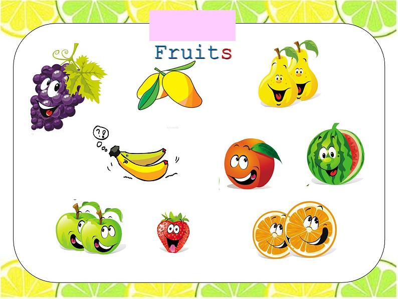 牛津译林版四年级英语上册-Unit 2 Let's make a fruit salad(Story time) 课件03