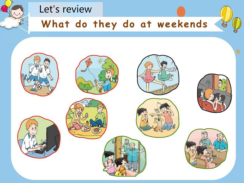 牛津译林版五年级英语上册-Unit 7 At weekends(Grammar-Fun time)(共24张)课件06