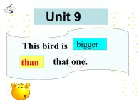 湘少版六年级英语上册-Unit 9 This bird is bigger than that one（24）课件