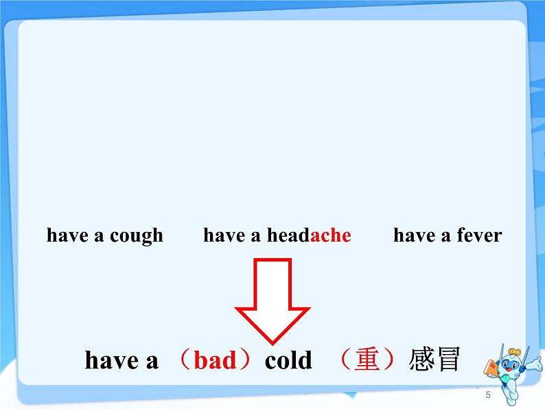 湘少版六年级英语上册-Unit 10 I don't feel well today(8)课件05