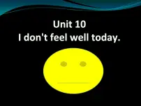 小学英语湘少版六年级上册Unit 10 I don't feel well today课前预习ppt课件