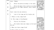 小学英语外研版 (一年级起点)六年级上册Unit 2 Collecting stamps is my hobby.教案及反思