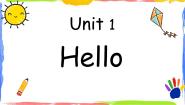英语三年级上册Unit 1 Hello!说课课件ppt