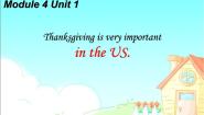 小学英语外研版 (一年级起点)六年级上册Unit 1 Thanksgiving is very important in the US.示范课课件ppt