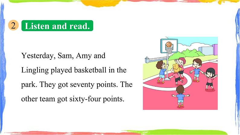Module 6 Unit 2 They got seventy points(课件)第6页