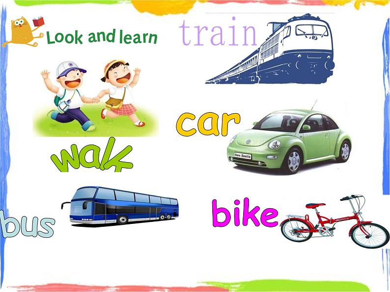 二年级上册英语课件-Module 7 Unit 1 How do you go to school 1|外研社(一起)(共17张PPT)第2页