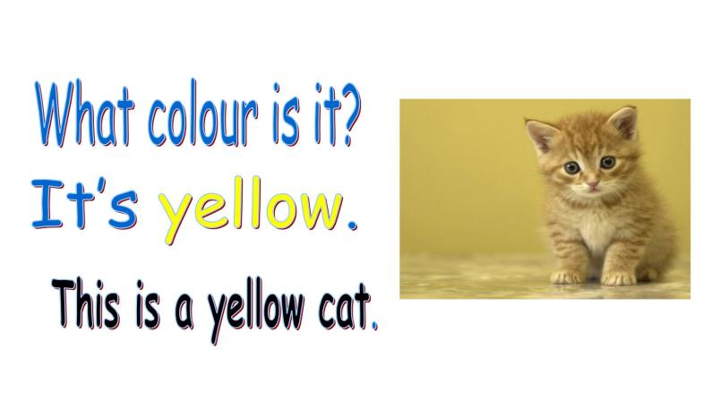 Module 5 Unit 2 This is a yellow cat 课件07