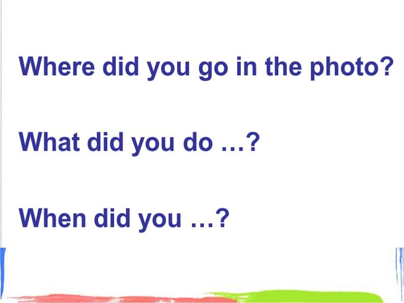 四年级上册英语课件- Module8 Unit2 Where did you go yesterday?外研社(一起)(共15张PPT)04