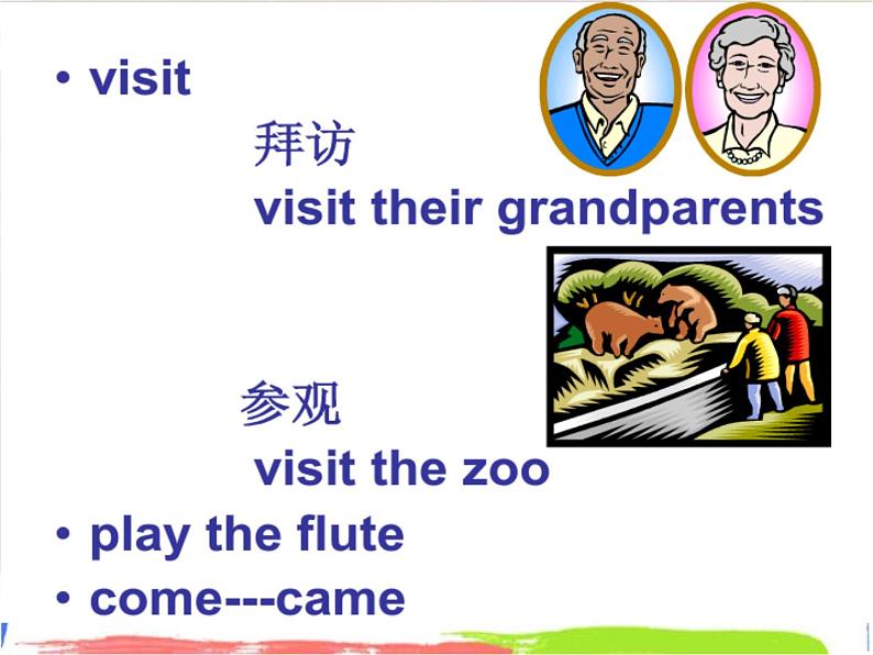 四年级上册英语课件- Module8 Unit2 Where did you go yesterday?外研社(一起)(共15张PPT)06