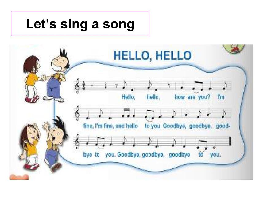 外研版（一起）小學(xué)英語(yǔ)一年級(jí)上冊(cè)Module 1《Unit 1 Hello》課件1第2頁(yè)