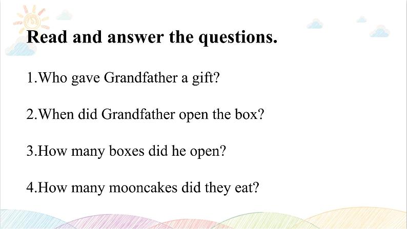 Unit 4 The Mid-Autumn Festival is coming Part D-F PPT课件第4页